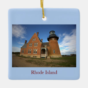 Cerámica Adorno de Faro de Rhode Island