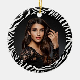 Cerámica Adorno de Foto Personalizada con Estampado de Cebr