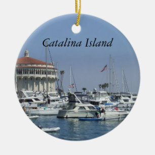 Cerámica Adorno de la Isla Catalina
