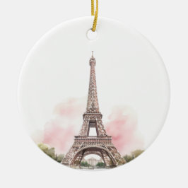 Cerámica Adorno de la Torre Eiffel de París