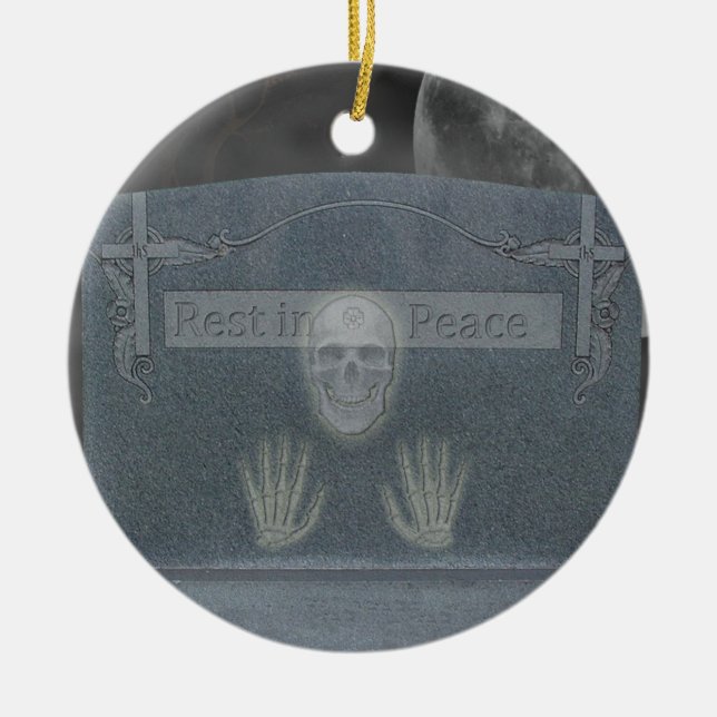 Cerámica Adorno de lápida (Frente)