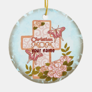 Cerámica Adorno de mamá cristiana