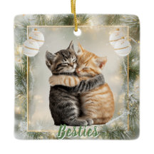 Adorno de mascota personalizado de Navidad para me