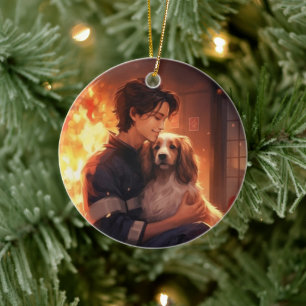 Cerámica Adorno de memorial para mascotas, regalo de mamá d