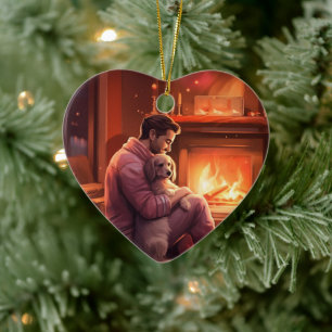 Cerámica Adorno de memorial para mascotas, regalo para mamá