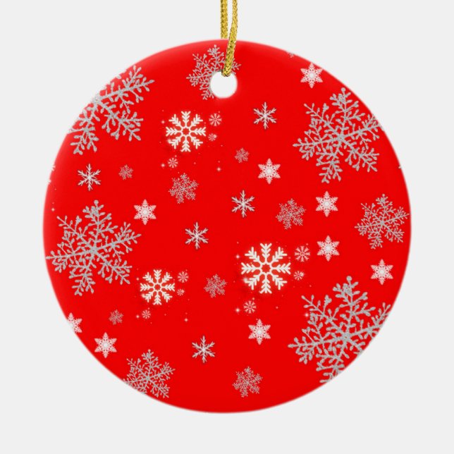 Cerámica Adorno de Navidad (Frente)