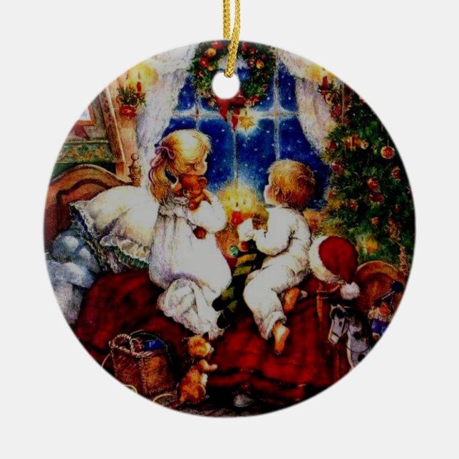 Cerámica Adorno de Navidad (Frente)