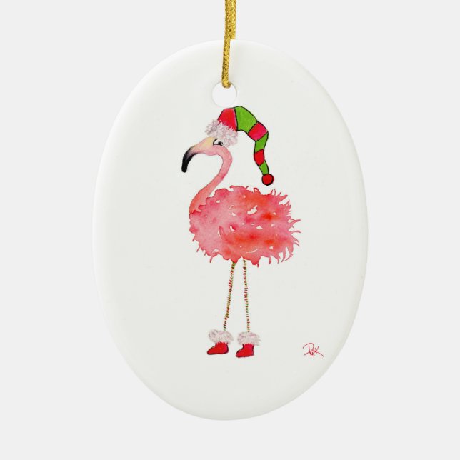 Cerámica Adorno de Navidad (Frente)