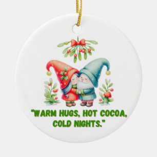 Cerámica adorno de navidad