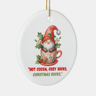 Cerámica adorno de navidad