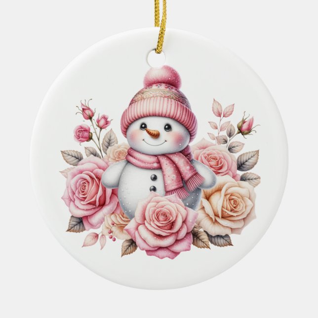 Cerámica Adorno de Navidad (Frente)