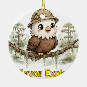 Cerámica Adorno de Navidad Águila Exploradores de Lil' Bayo