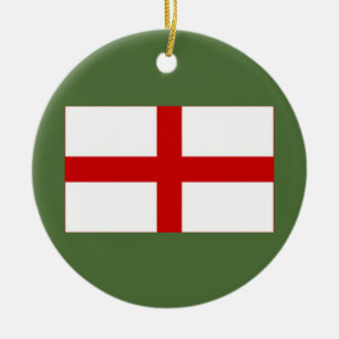 Cerámica Adorno de Navidad Bandera de Inglaterra