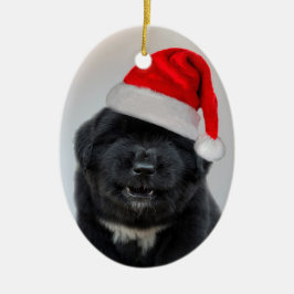 Cerámica Adorno de Navidad Bark Humbug