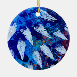 Cerámica Adorno de Navidad con diseño de explosión en el ci
