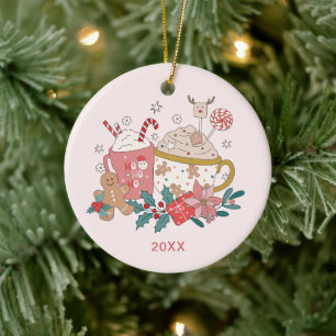 Cerámica Adorno de Navidad con Foto Adorable