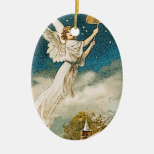 Cerámica Adorno de Navidad de Ángel
