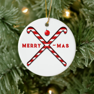 Cerámica Adorno de Navidad de Hockey sobre Césped