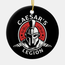 Cerámica Adorno de Navidad de la Legión de César de Fallout