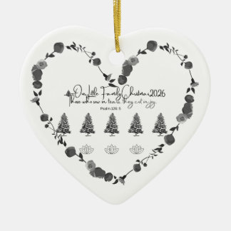 Cerámica Adorno de Navidad de memorial personalizado |