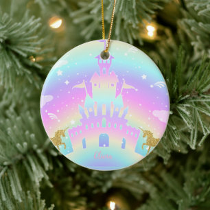 Cerámica Adorno de Navidad de Unicornio Personalizado
