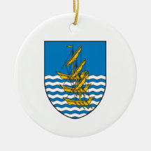 Adorno de Navidad del Condado de Waterford Irlanda
