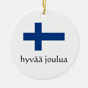 Cerámica Adorno de Navidad finlandés