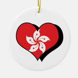 Cerámica Adorno de Navidad Me Encanta Hong Kong