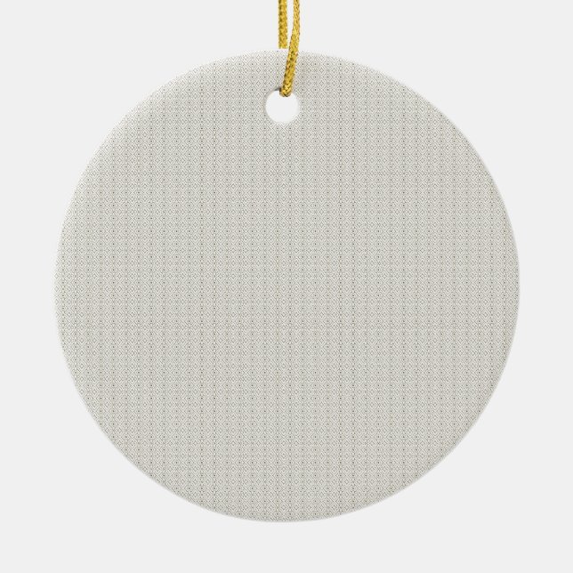 Cerámica Adorno de Navidad Neutral de Lujo (Frente)