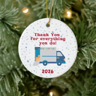 Cerámica Adorno de Navidad para Cartero
