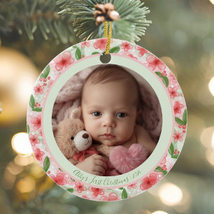 Cerámica Adorno de Navidad para el Primer Navidad del Bebé