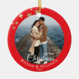 Cerámica Adorno de Navidad Personalizado