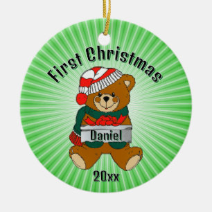 Cerámica Adorno de Navidad personalizado