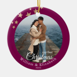 Cerámica Adorno de Navidad Personalizado