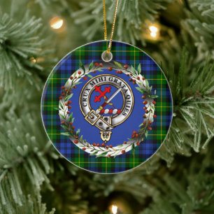 Cerámica Adorno de Navidad personalizado con el emblema del