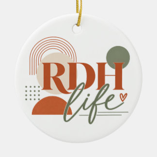Cerámica Adorno de Navidad personalizado de RDH Life: regal