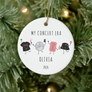 Cerámica Adorno de Navidad personalizado para amante de con