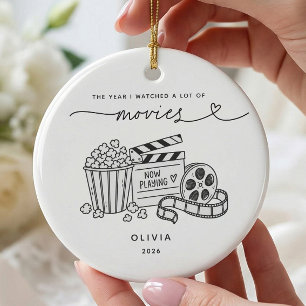 Cerámica Adorno de Navidad personalizado para amante del ci