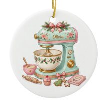 Adorno de Navidad personalizado para mezclador de