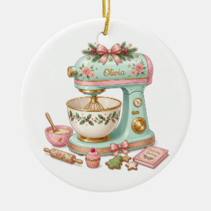 Cerámica Adorno de Navidad personalizado para mezclador de 