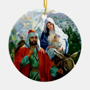 Cerámica Adorno de Navidad - Religioso