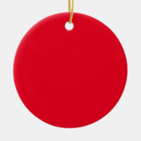 Adorno de Navidad Rojo de Lujo para Guardar como R