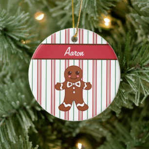 Cerámica Adorno de Niño de Jengibre Personalizado