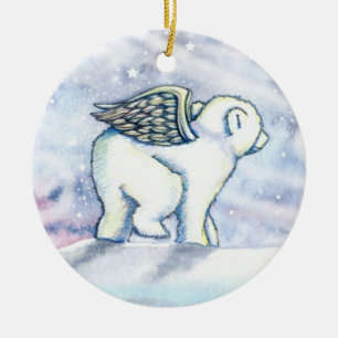 Cerámica Adorno de Osito Polar Pequeño