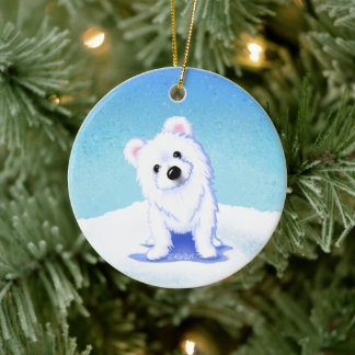 Cerámica Adorno de oso polar KiniArt