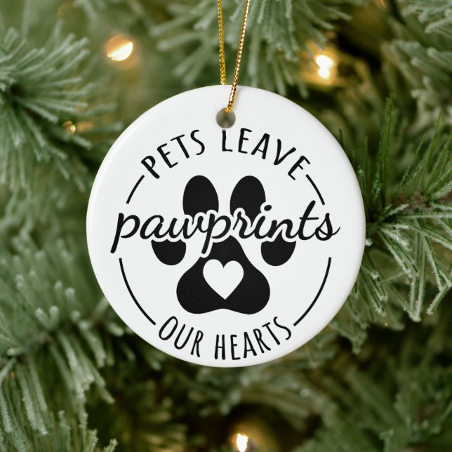 Cerámica Adorno de perro conmemorativo  (Árbol)