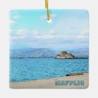 Cerámica Adorno de recuerdo de Nafplio Grecia
