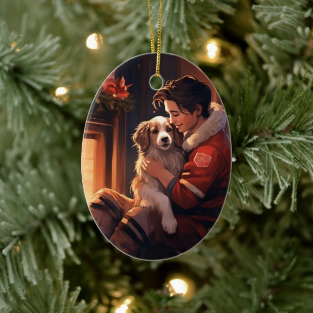 Cerámica Adorno de recuerdo para mascotas, regalo de mamá d (Árbol)