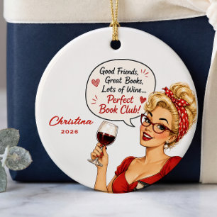 Cerámica Adorno de regalo personalizado para club de lectur