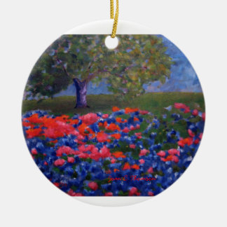 Cerámica Adorno de Texas Bluebonnet